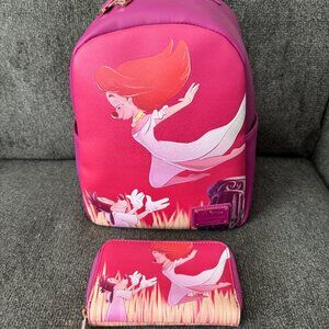 Max & Roxanne's Dream Loungefly Mini Backpack & Wallet Set